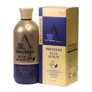 کراتین بلو گلد-Protein Blue Gold A | صافی و احیای مو 800 میل