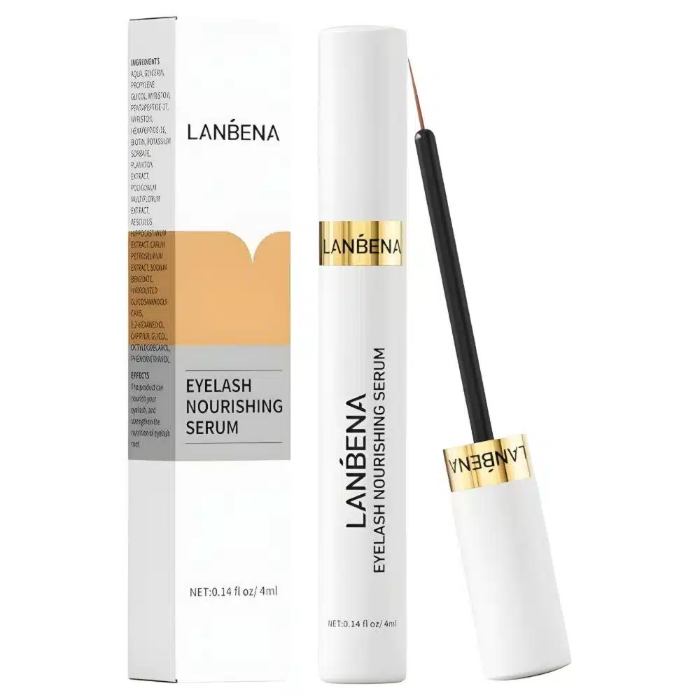 alt= سرم تقویت کننده مژه و ابرو لانبنا LANBENA | Eyelash Growth Serum | قبل و بعد